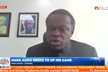 I am exptremely dissappointed in President Akufo-Addo - P. O. Lumumba