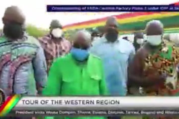 President Akufo-Addo's two-day tour of the Western Region