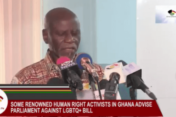 Akufo-Addo's lawyer Akoto Ampaw leads Human Rights Activists in Ghana to advise Parliament against passing the LGBTQ+ Bill into law