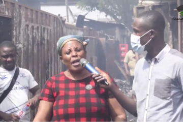 Odawna Market Fire: Traders suspect "the hand of government"