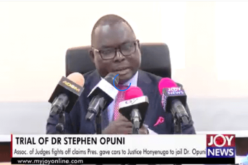 Association of Judges chokes on President Akufo-Addo's alleged 'Car Bribe' to Justice Honyenuga