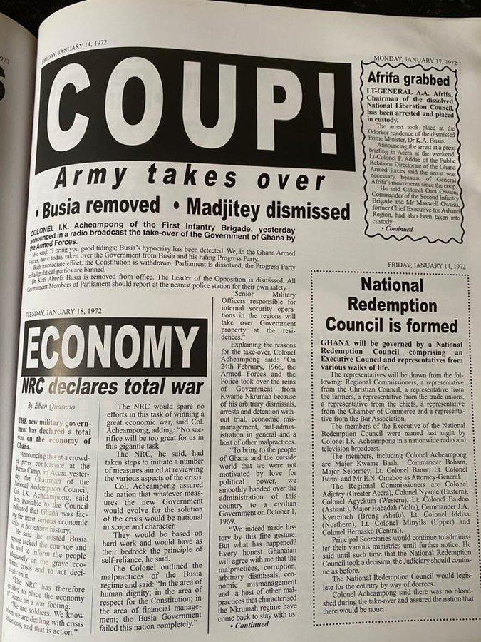 Asaase Radio: Congratulation for your penchant for a wacky celebration of a coup maker, General Kutu Acheampong