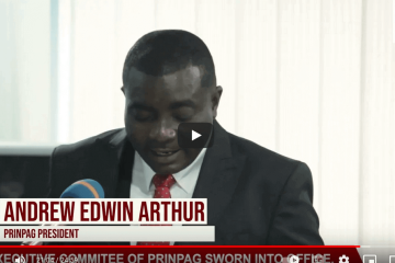 New PRINPAG Executives take Oath of Office